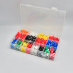 700-2120pcs European Style Tubular Terminals Ve Insulated Terminals Household Electrician Quick Wiring Cable Wire Connector Set