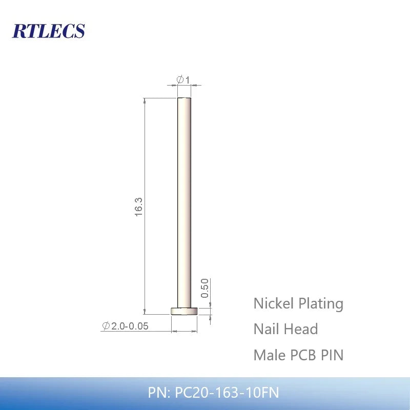 100 500 Pcs Male PCB Pin Header Press-Fit Tip 1.0 1.3 Mm Diameter Brass Plated Gold 1u Tin 1.0 Bias Connector 9.5 14.5 15.0 Mm