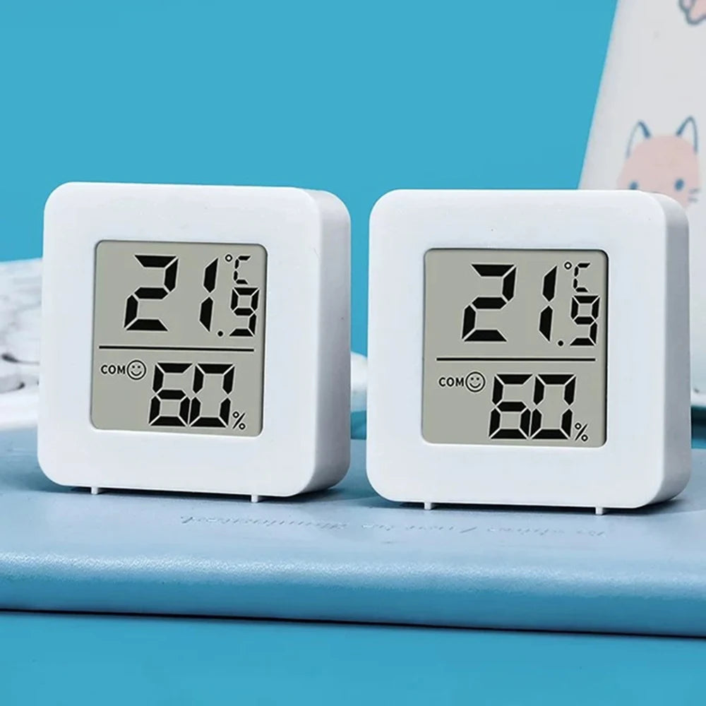 1/2/3/5PCS Mini LCD Digital Thermometer Hygrometer Indoor Room Temperature Humidity Meter Sensor Gauge Weather Station Set