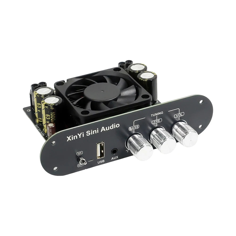 XY-T6001P Mono 600W Amplifier Board TPA3255 DC 19-51V TWS True Wireless Bluetooth 5.0 AUX USB APP Control for Car Home Audio DIY