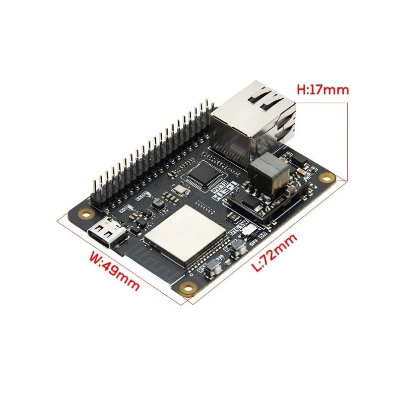 1Pcs T-ETH-ELite ESP32-S3 Ethernet Development Board W5500 Module Scalable T-SX1302 LoRa Gateway LoRa GPS PCIE LTE Shield