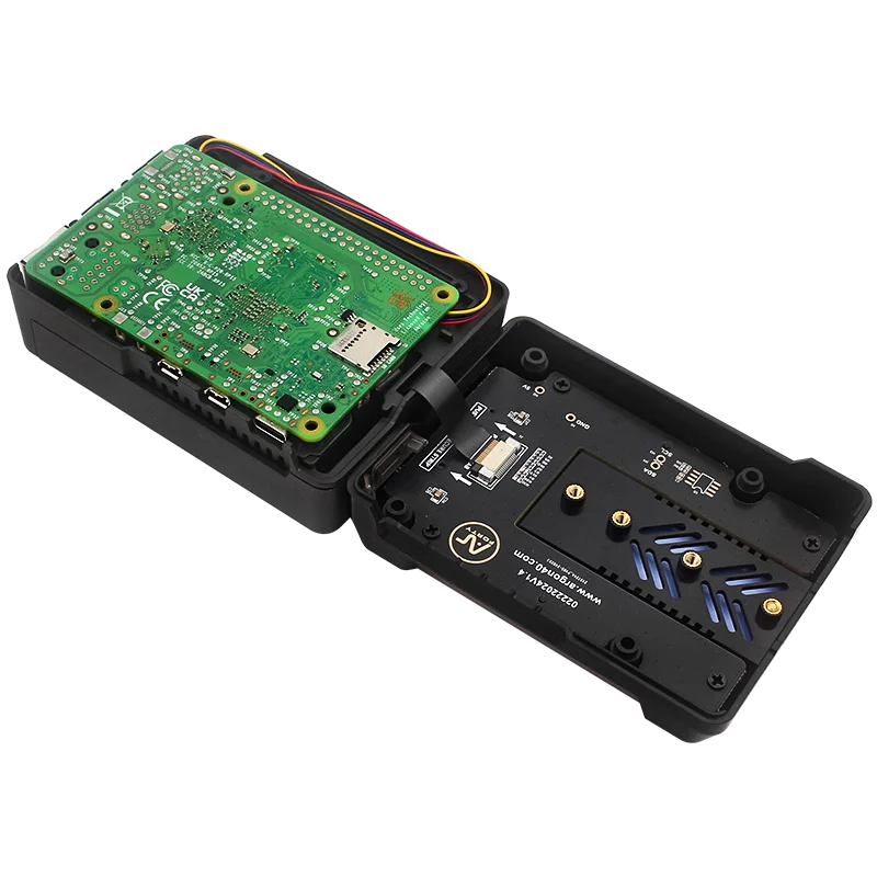 Argon NEO 5 M.2 NVME PCIE Case For Raspberry Pi 5 Aluminum Shell Enclosure Built-in Fan Pi5