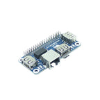 Raspberry Pi Zero W/2 W Ethernet & USB HUB HAT - 10/100M LAN RJ45 + 3-Port USB 2.0 Expansion Board for Home Assistant