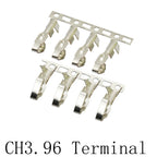 200pcs Electronic Wire Pressing Terminals, XH2.54 PH2.0 CH3.96 VH3.96 KF2510 Dupont SM ZH1.5 JST SH1.0 Connectors Metal Pins
