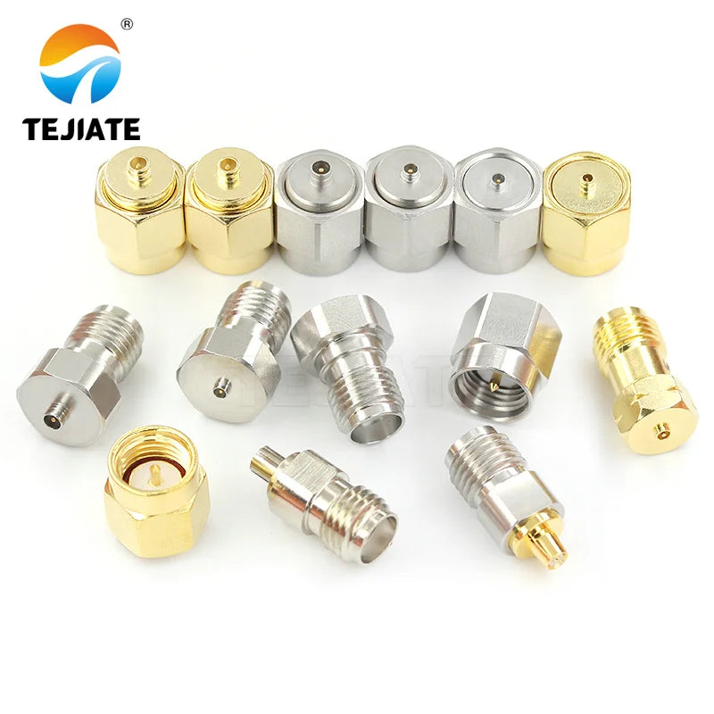 1PCS SMA toRF Antena UFL Seat, a third or fourth generation copper stainless steel JK male and female RF coaxial connector