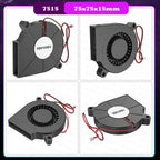 2PCS 5V USB Brushless Blower Cooling Fan USB Ventiliator Computer Case Cooler  PBT CPU Radiator USB Fan PC USB Gadgets