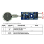 Resistive Film Pressure Sensor, Force-Sensitive Resistor, Footbed Shoe Pad, Robot Tactile Flexibility, Flexible Film FSR