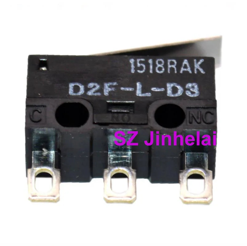 10pcs Authentic Original Omron Mouse Micro Switches D2F-L L2 L3 L-D3 F FL D3 L-D L-A1 FL-D3 5 5L