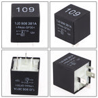 Replacement Car Engine ECU Fuel Pump Relay 109 1J0906381A Compatible with For Skoda Vehicles 1989 2006 Except MK5 Models
