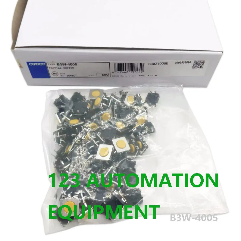 50pcs Authentic New Omron B3W-1000 1002 1050 1052 4000 4005 4050 4055 Waterproof Tactile Switch Sealed Light Touch Switch