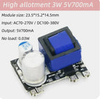 AC-DC 5V 700mA 12V 450mA 9V 500mA 3.5W Precision Buck Converter AC 220V to 5V DC step down Transformer power supply module