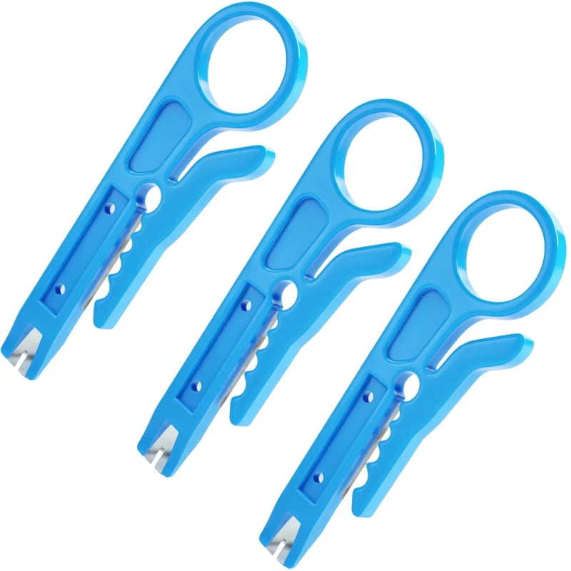 Network Wire Stripper Mini Cable Stripper Tools for RJ45 CAT5 CAT6 Data Lines Wire Knife Crimper Pliers Electricians Hand Tools