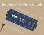 ZLAN5843A 8 port RS232 RS485 to Ethernet TCP/IP Modbus industrial multiple Ethernet serial server