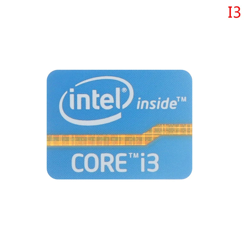 1pc/5pcs Mini DIY Sticker For 4th Generation Cpu Intel Core I3 I5 I7 I9 Logo Sticker LOGO Label Laptop Notebook Decoration