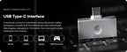 Linsoul Kiwi Ears Allegro Mini Portable High-Fidelity DAC USB C to 3.5/4.4mm Output with High Resolution 32bit/384kHz HiFi Amp