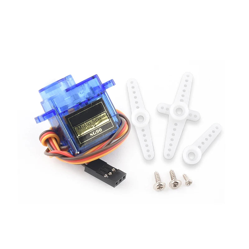SG90 MG90S MG945 MG995 MG996 Servo Motor Suitable for Arduino UNO DIY Robot Arm Helicopter Ship Model Metal/Plastic Gears