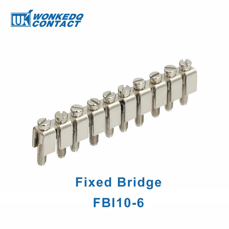 10Pcs DIKD 1.5 3 Levels Sensor Screw Connector 2.5 mm² 6-Conductor Electric Din Rail Triple Three Level Terminal Block DIKD1.5