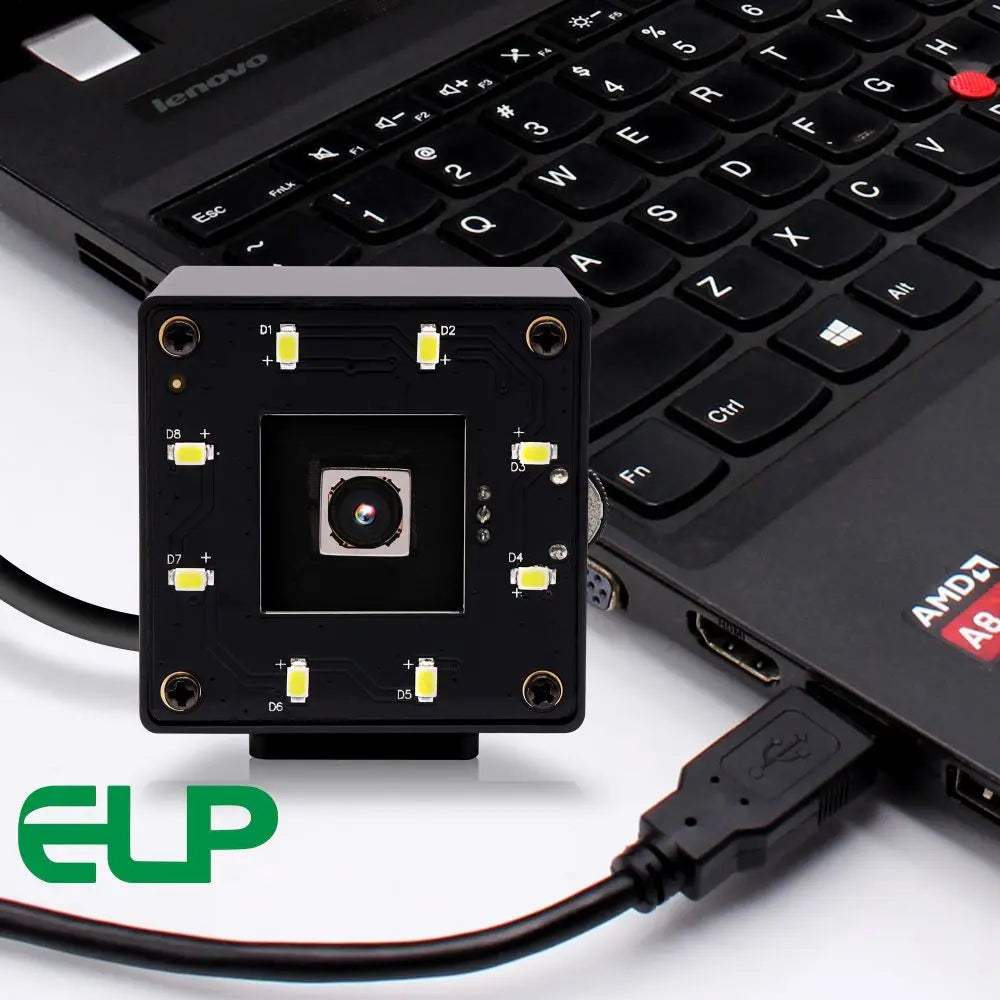 ELP Autofocus USB Camera 16MP Ultra HD Webcam IMX298 Sensor Mini Camera with 68 degree No Distortion Lens