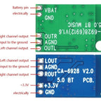 1-10pcs/CA-6928 Digital Power Channel Amplifier Board 3.3V-6V Bluetooth Speaker Audio Aplifier Module Board New