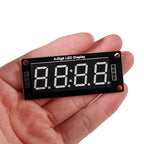 LED Display 0.56 inch 4-Digit 7 Segments Digital Tube Clock Module  TM1637 Double Dots LED Display Screen Board for Arduino
