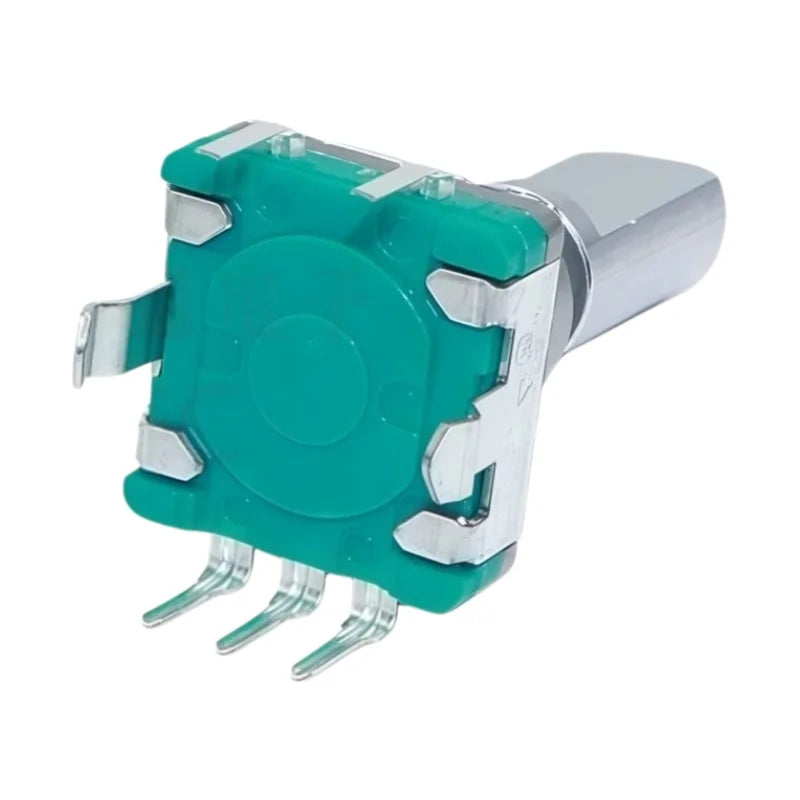 1pc EC11 Encoder Code Rotary Switch ALPS 30 Positions With Push Button 5pin Handle Length 15/17/20mmF Half Shaft