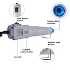220V HEAT GUN Hot Air Gun Electric Power Temperature Blower 250W Display DIY Craft Embossing Shrink Wrapping PVC Cable Repair