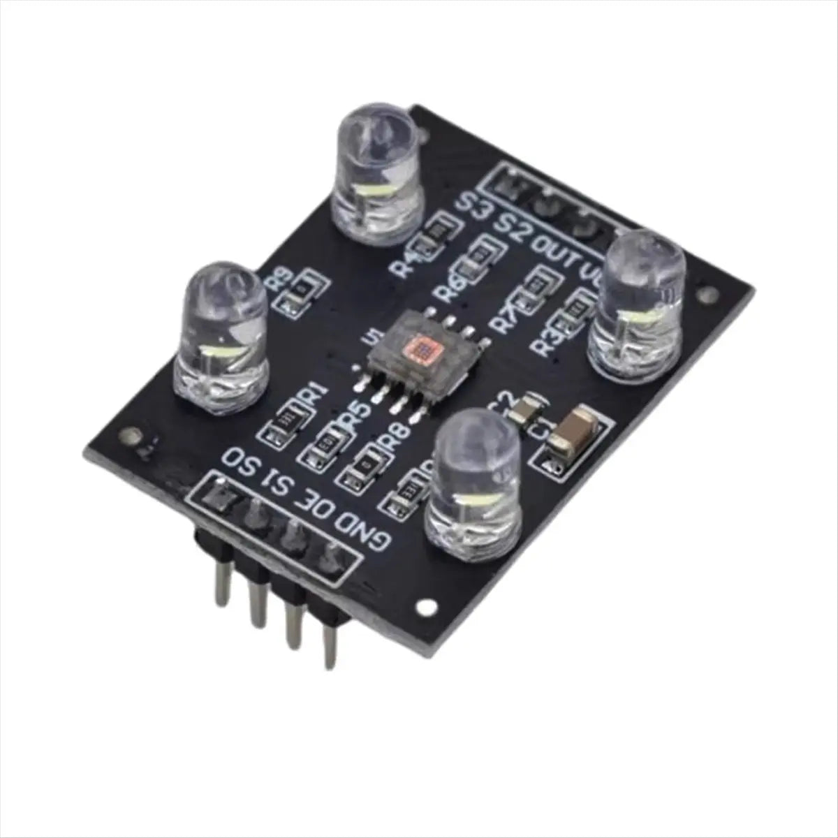 A72Z 1PCS Color Recognition Sensor TCS230 TCS3200 Color Sensor Color Recognition Module for DIY Module DC 3-5V Input