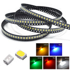 100Pcs 3.3V 2835 5730 3020 Bright Chips SMD LED Red Yellow White Blues RGB Purple Pink Light Emitting Diodes Lighting Atmosphere