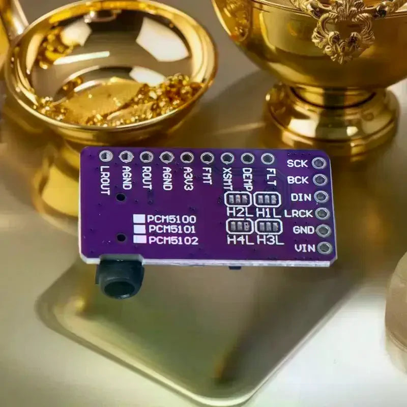 GY-PCM5102 I2S Player Module Interface I2S PCM5102A DAC Decoder For Raspberry Pi PHAT Format Board Digital PCM5102 Audio Board
