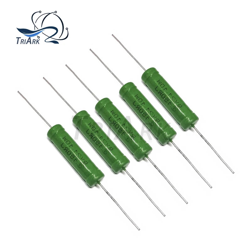 5PCS Wire Wound Resistance RX21 10W 0.05R 0.1R 1R 2R 5.1R 10R 27R 39R 47R 51R 68R 100R 150R 390R 470R 510R 820R 10K 15K Resistor