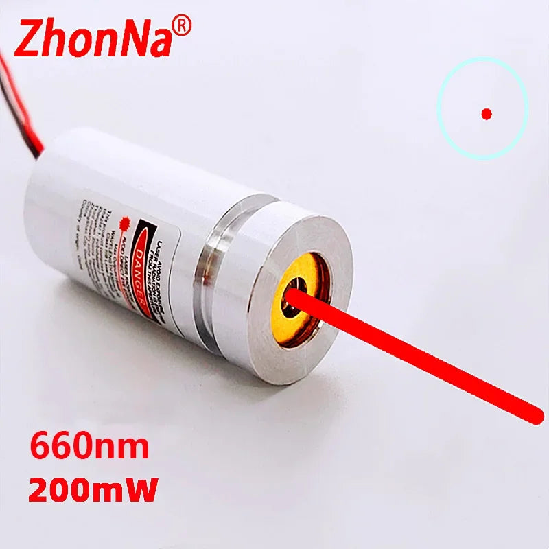 532nm 35mW Green Laser Module 3-5V Copper Laser Spot  Irradiation Positioning Lamp Laser Diode Light Emission Aiming Accessories
