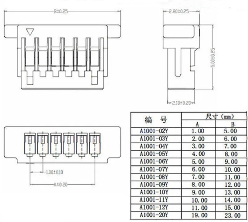 10Pcs SH1.0 MX1.25 ZH1.5 PH2.0 XH2.54mm Head Wire Cable Connector Pitch 1.0/1.25/1.5/2.0/2.54mm 2/3/4/5/6/8-12Pin Female Plug