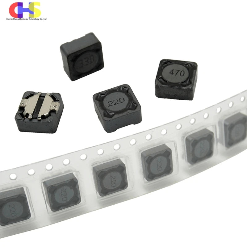 (10-100PCS) 7x7x4mm CDRH74 Power Inductor 2.2/3.3/4.7/6.8/10/15/22/33/47/68/100/150/220/330/470UH CDRH74R CD74 SMD Inductance
