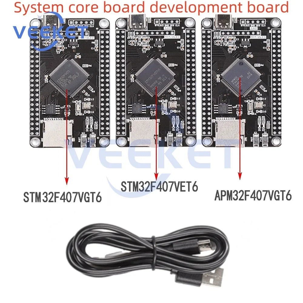 STM32F407VET6 PM32F407VGT6 STM32F407VGT6 Core Board Learning Development Board System Board Microcontroller Learn Board STM32