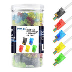 ZoeRax 200/100/50PCS RJ45 Cat6 Pass Through Connector RJ45 Modular Plugs 1.1mm Hole for Solid or Stranded UTP/STP Cable