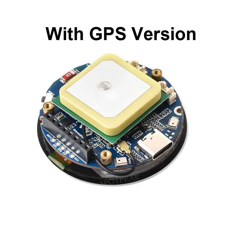 ESP32-S3 1.75inch AMOLED Round Touch Display Development Board 6-axis sensor Xiaozhi AI Deepseek Optional with Case or with GPS