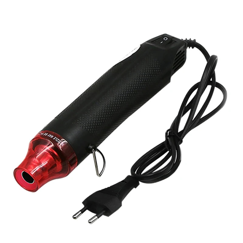 220V Hot Air Gun DIY Soldering Temperature Blower Gun Electric Power Hot Dryer Mini Heat Gun For Crafts Shrink Tubing Car Wrap