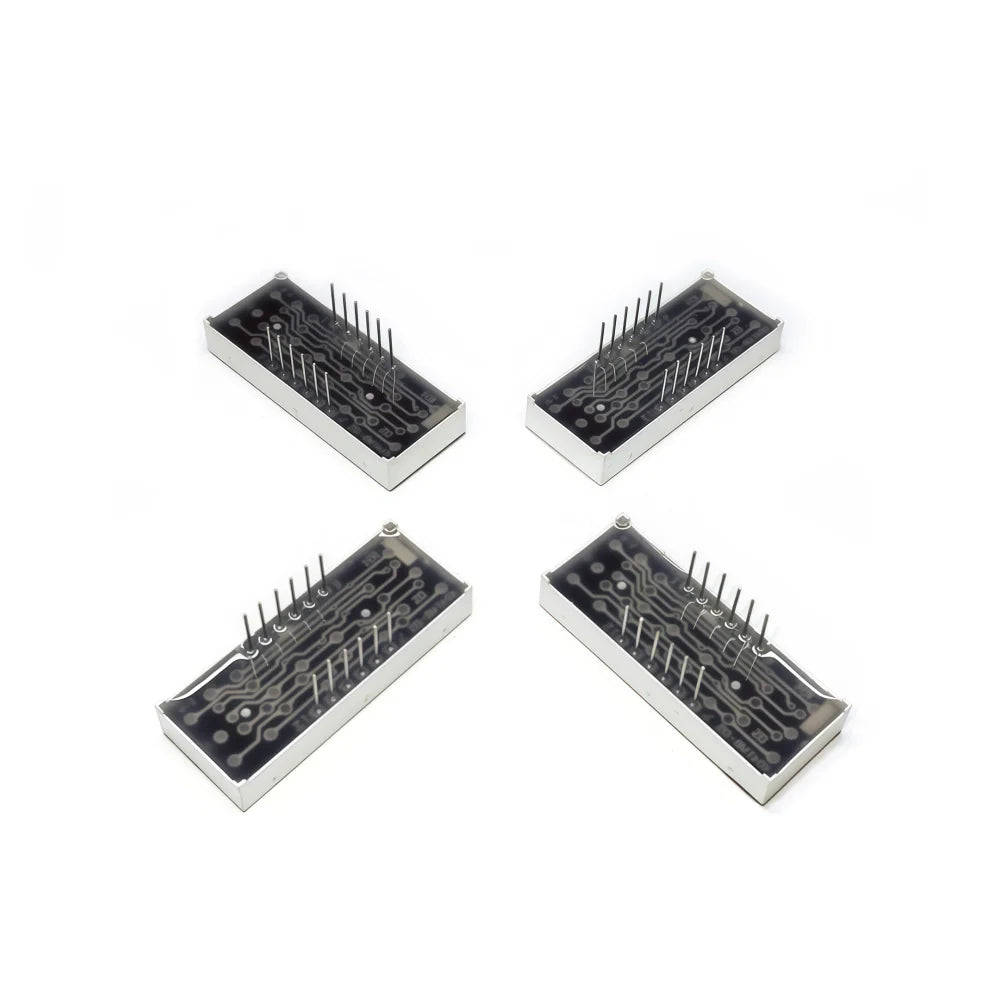 10PCS 0.4-inch 4-digit numeric tube 40.5mmX16mm digital display "8" height10.2mm seven-segment numeric tube 4402series4042