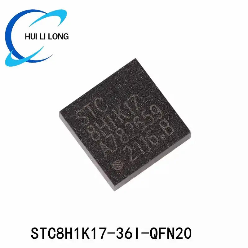 STC8H1K17 STC8H1K17-36I STC 8H1K17 QFN20 Single Chip Enhanced 1T 8051 Microcontroller MCU IC Controller Chip New Original