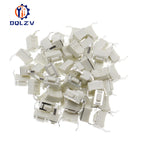 Tact Switch 3X6X4.3MM DIP 2Pin Connectors Push Button 3*6*4.3mm Tactile Switches White