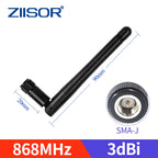 2pcs LoRa 868 MHz Antenna Omni 868M Lorawan Antennas for Communication Antennae SMA Male Foldable Mini Aerial High Gain 3.5dBi