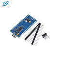 1PCS Arduino Nano Compatible Board ATmega168 ATmega168PA-AU Controller with CH340 CH340C USB Driver Replace CH340G