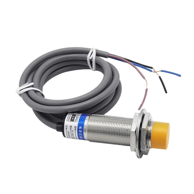 LJC18A3-B-Z/BX Approach Sensor Cylindrical Capacitive Proximity Switch 10mm Detecting Distance NPN/PNP NO/NC DC6-36V