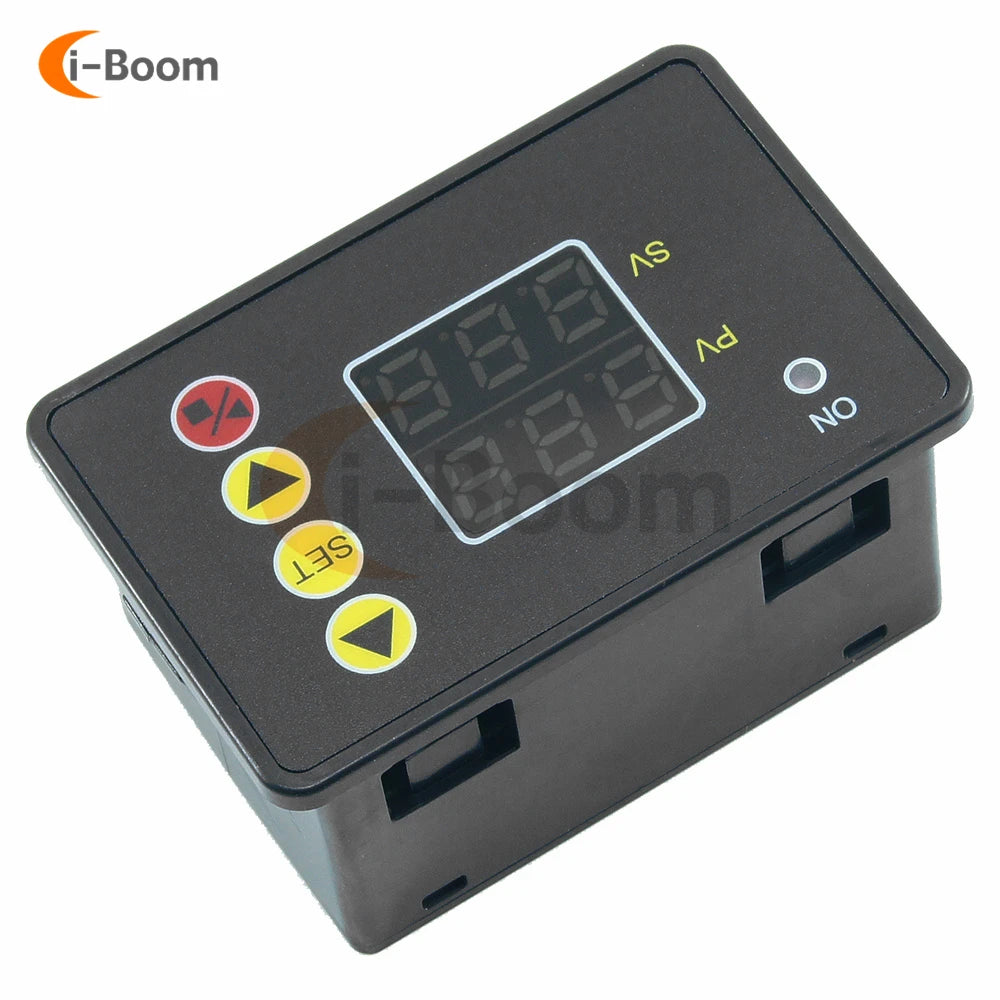 T2310 Microcomputer Intelligent Time Delay Relay DC 12V 24V AC 110V 220V Dual LED Display Programmable Timing Relay Controller