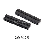 20PCS/Lot Dupont 2.0 Housing Plastic Shell 2.0mm Pitch Double Row Dupont Connector 2x2P/2x3P/2x4P/2x5P/2x6P/2x7P/2x8P