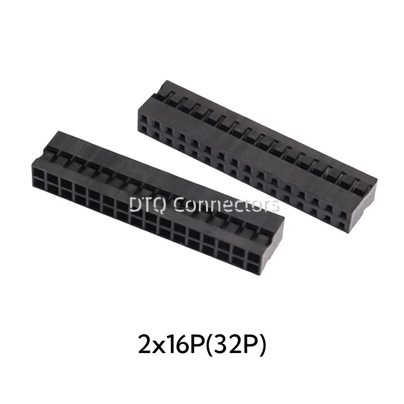 20PCS/Lot Dupont 2.0 Housing Plastic Shell 2.0mm Pitch Double Row Dupont Connector 2x2P/2x3P/2x4P/2x5P/2x6P/2x7P/2x8P