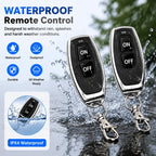 FUNNYSHIELD 433Mhz RF Relay Receiver 12V 24V Wireless Remote Control Micro Receiver Module Controller Switch Power Transmitter