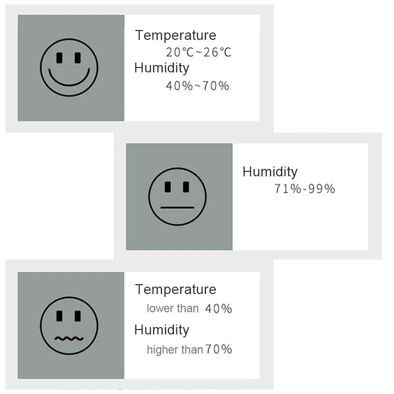 6-10PCS Mini LCD Digital Thermometer Hygrometer Indoor Room Temperature Humidity Meter Sensor Gauge Weather Station