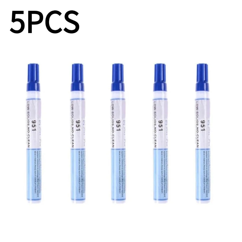 951 No Clean Flux Pen High Activity Soldering Assistant Pen Tack-Free Residue Easy Application Electronic Rework Accessory