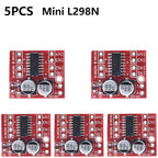 L298N DC Motor Driver Module L298N Stepper Motor Smart Car Robot Breadboard Peltier High Power L298 DC Motor Driver for Arduino